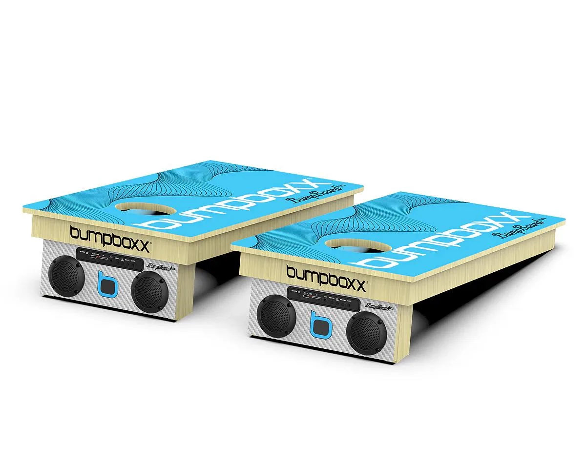 Bumpboxx Bumpboard Pro Corn Hole Boards Set w/Bluetooth Speaker