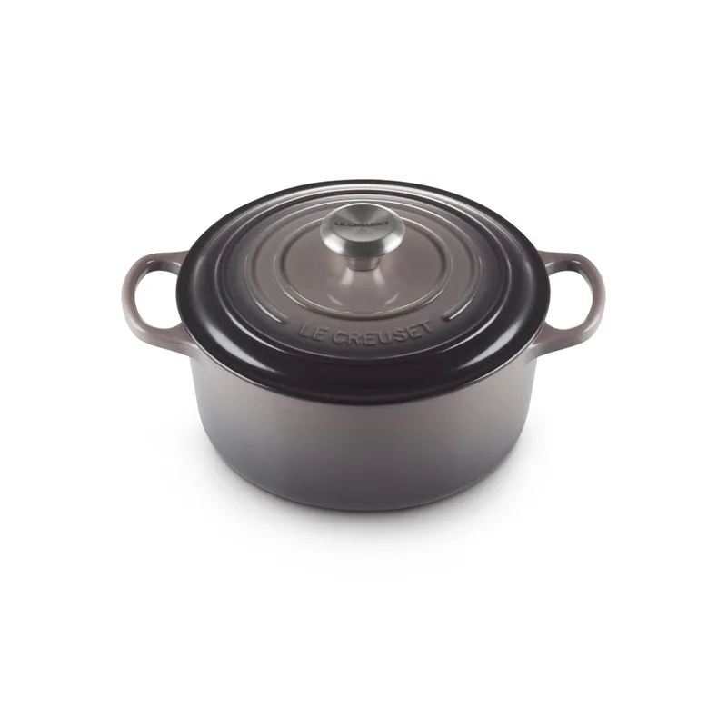 Le Creuset 4.5Qt Signature Cast Iron Round Dutch Oven Oyster