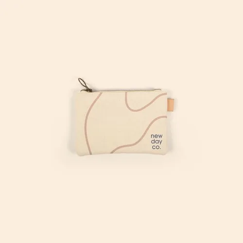 Poptart Pouch - Heavyweight Canvas With Leather