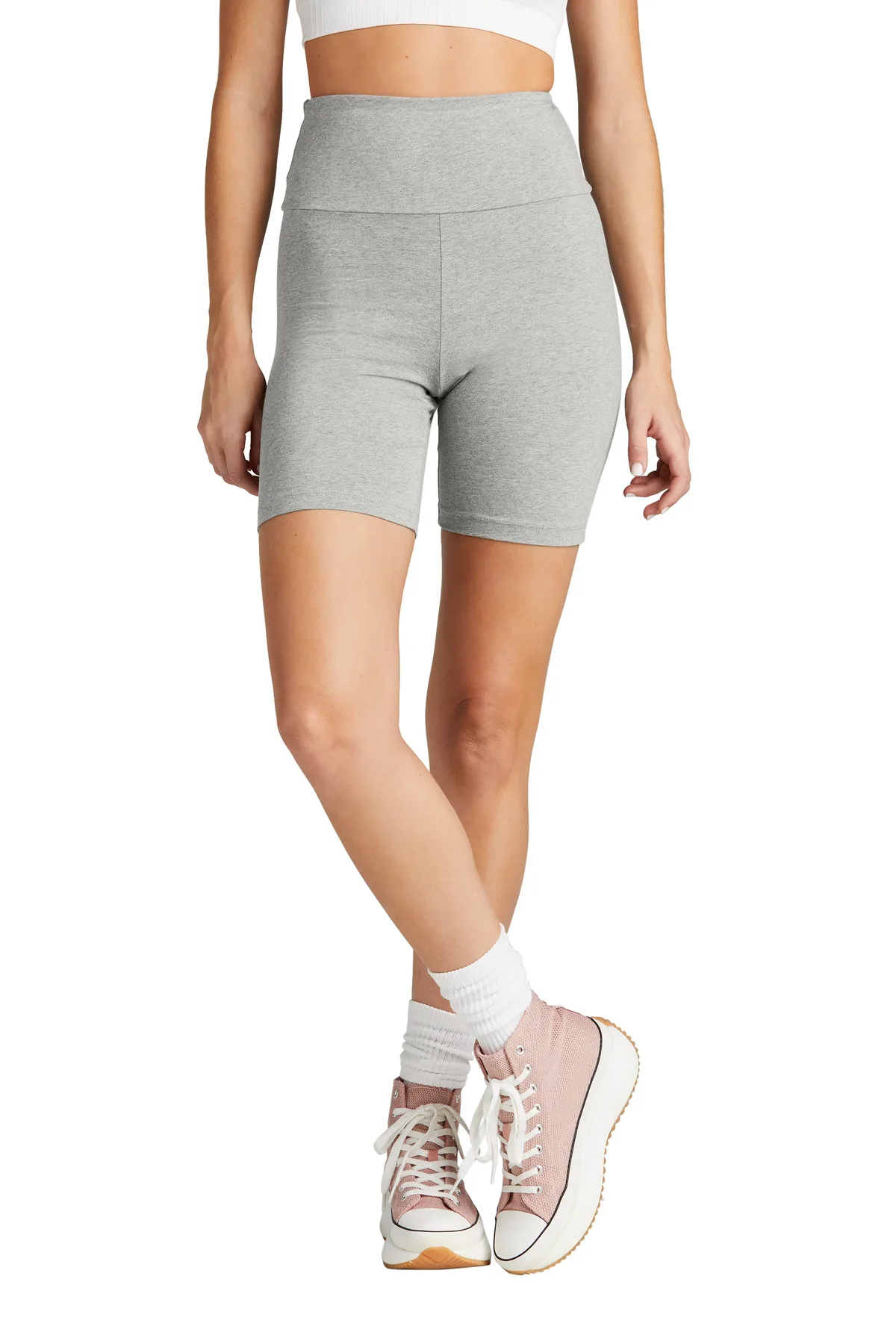 District® Women's Flex High-Waist Bike Short — Black