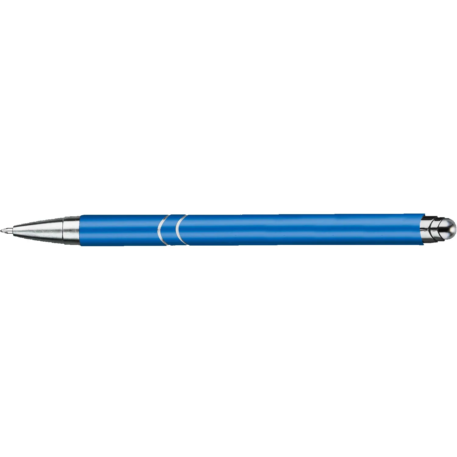 Blue/Silver Blank Back View