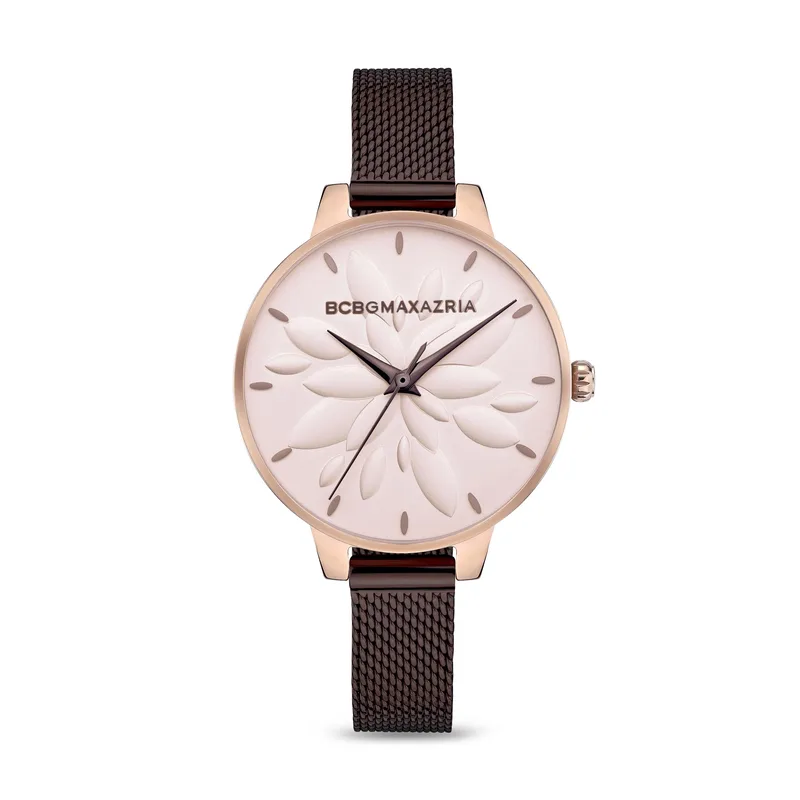 BCBGMAXAZRIA Ladies Floral Dial Watch Size Ladies Standard