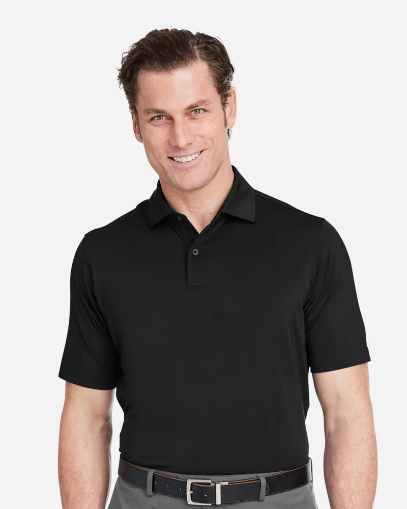 Fairway & Greene® Men's USA Made Tournament Solid Tech Polo Shirt view 2