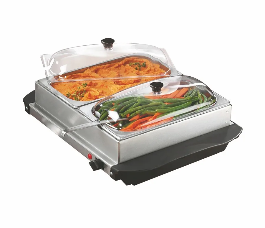 1.5 Quart Double Buffet Server