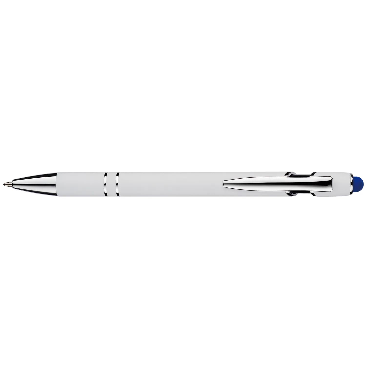 White/Blue Blank Front