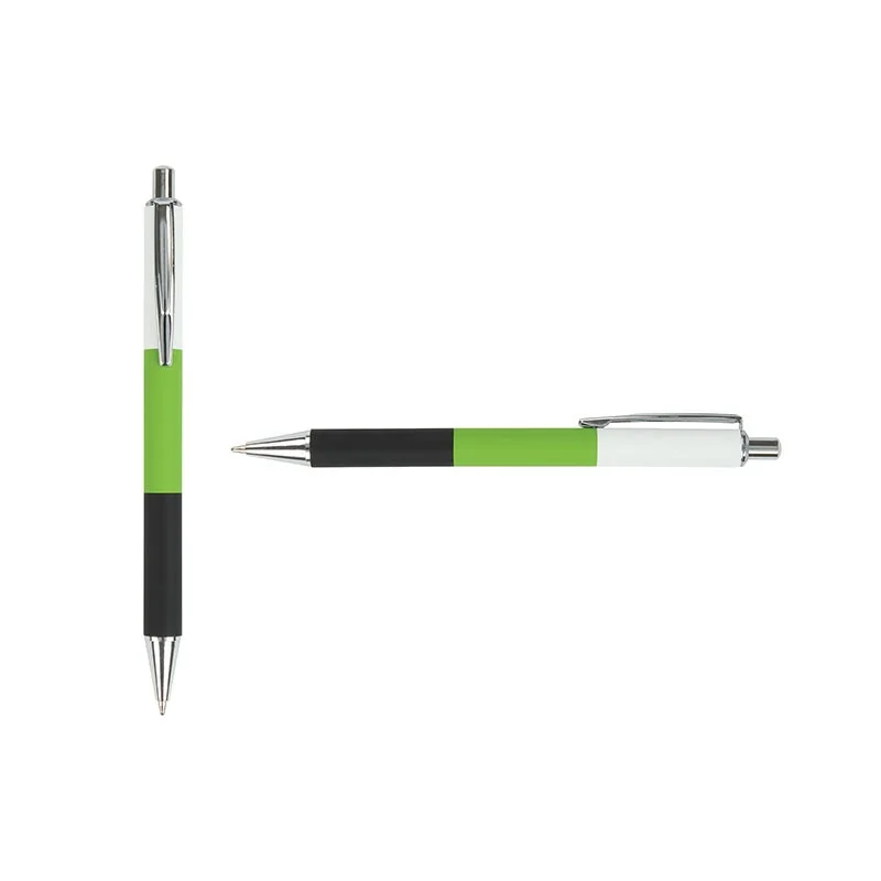 Color-Pop Plunge-Action Aluminum Ballpoint Pen view 2