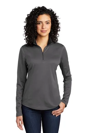 Port Authority ® Women's Silk Touch ™ Performance 1/4-Zip view 5