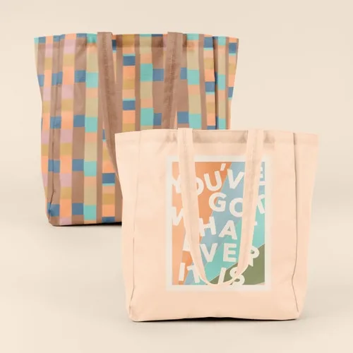 Continued All That Grocery 4CP Poly Tote view 3