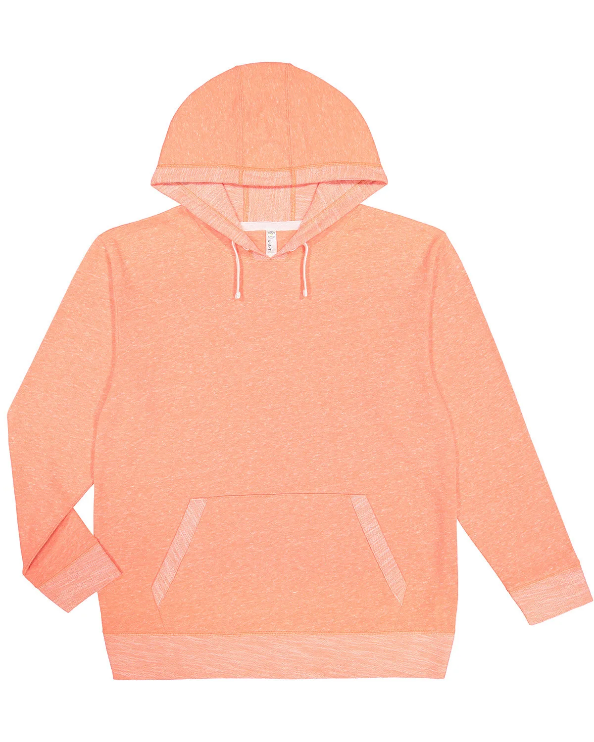 LAT Adult Harborside Melange French Terry Hooded Sweatshirt view 6