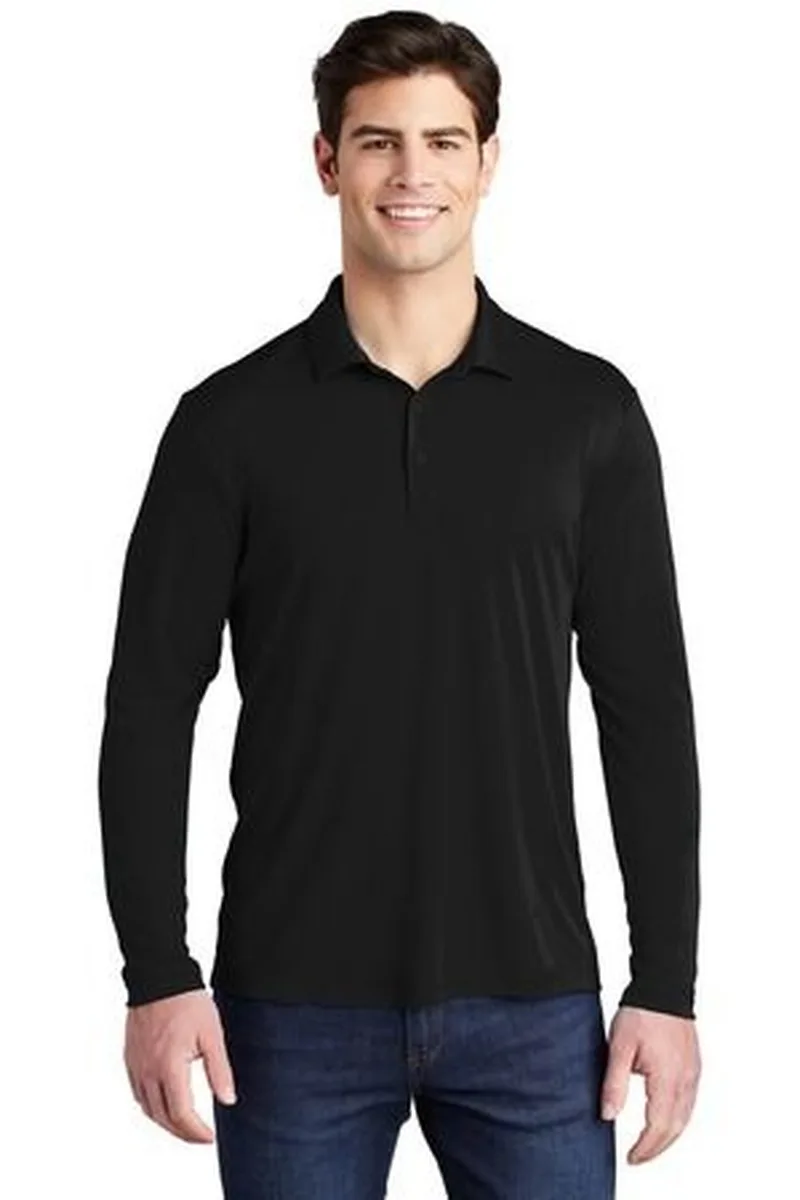 Sport-Tek ® Posi-UV® Pro Long Sleeve Polo.