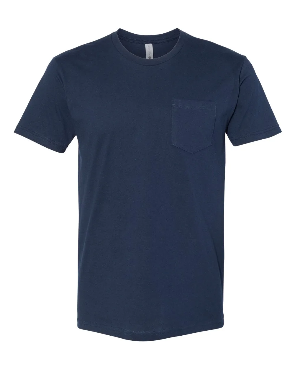 Next Level Cotton Pocket Crew Shirt view 3