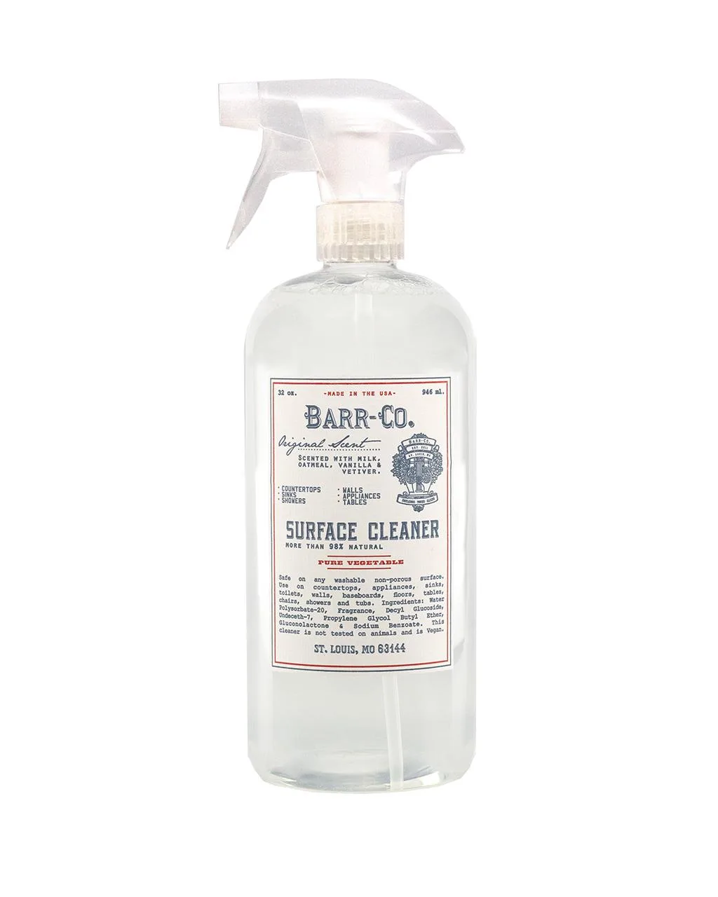 K.Hall Studio Barr-Co. Original Scent Surface Cleaner 32 Oz