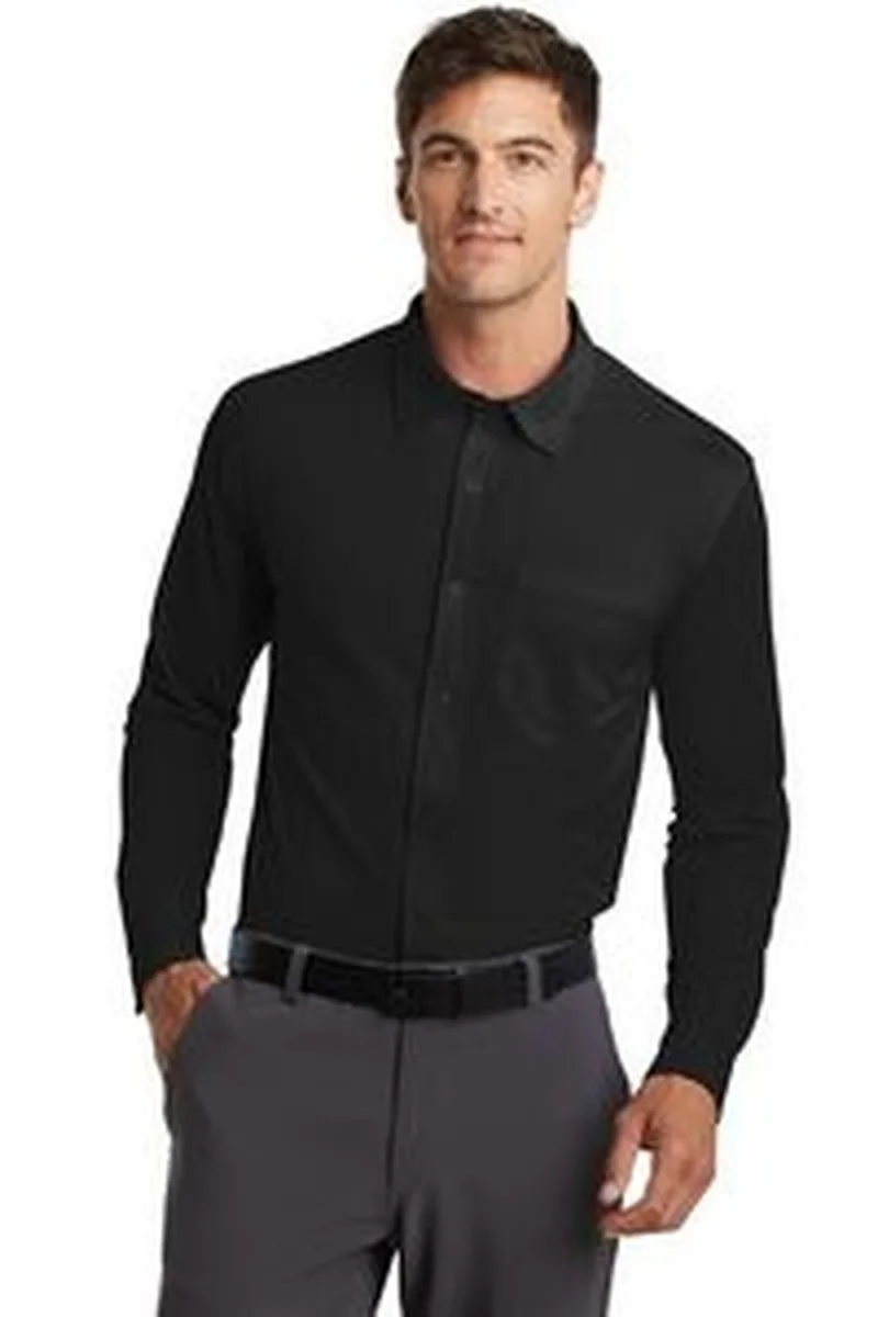 Port Authority® Dimension Knit Dress Shirt.