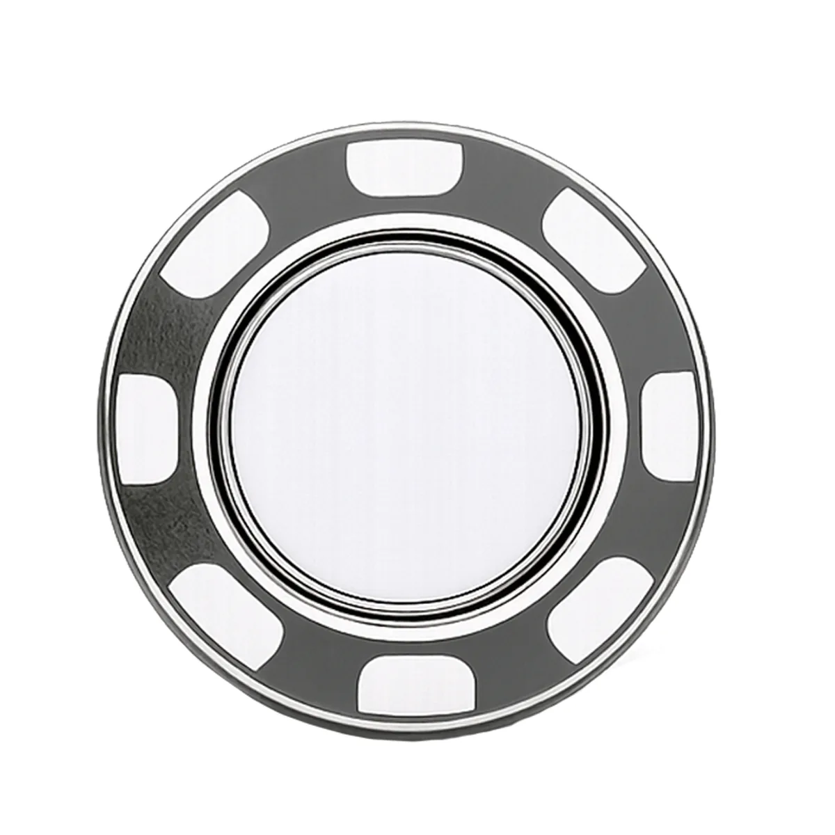 Platinum Poker Chip Ball Marker view 2
