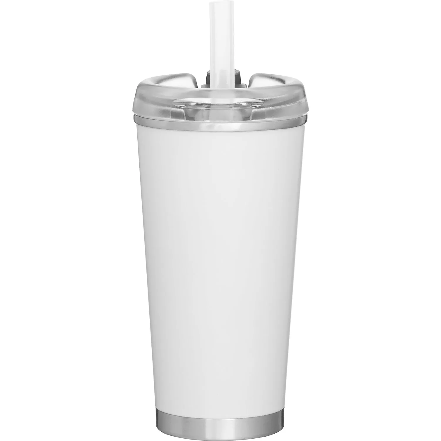 16.9 oz Brooklyn Travel Tumbler (Matte White) view 2