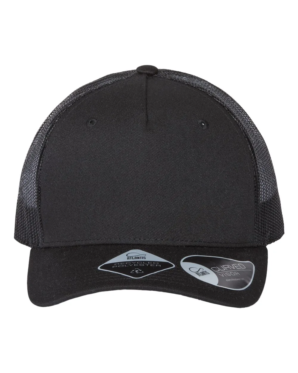 Atlantis Headwear Sustainable 5 Panel Trucker Cap