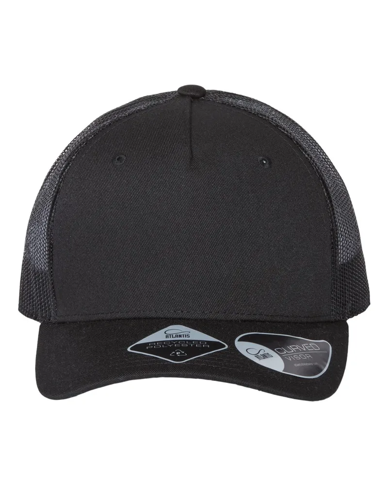 Atlantis Headwear Sustainable 5 Panel Trucker Cap