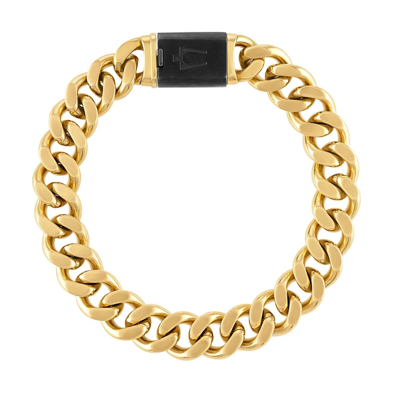 Bulova Jewelry Classic Curb Bracelet, Large