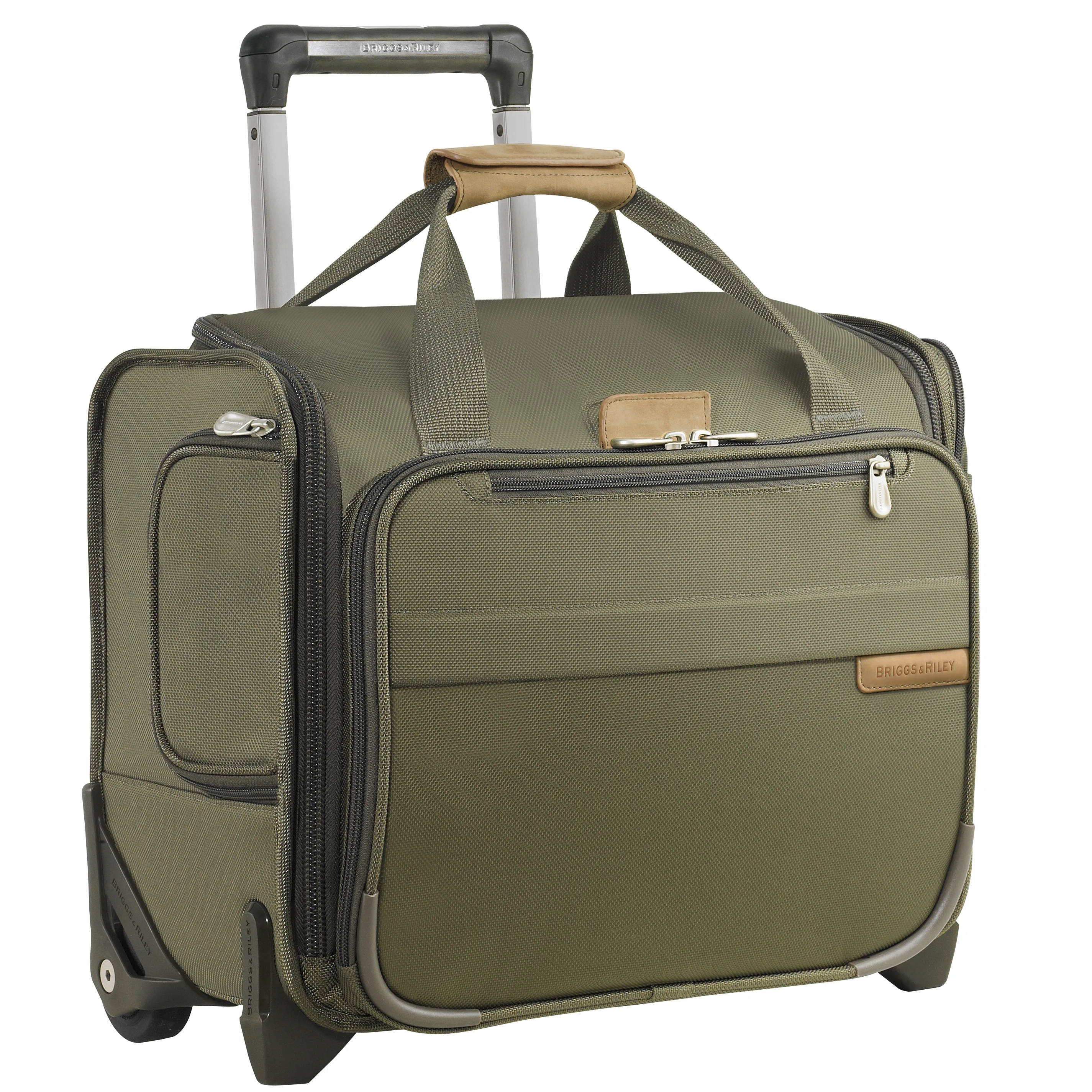 Briggs & Riley™ Baseline Rolling Cabin Bag (Olive)