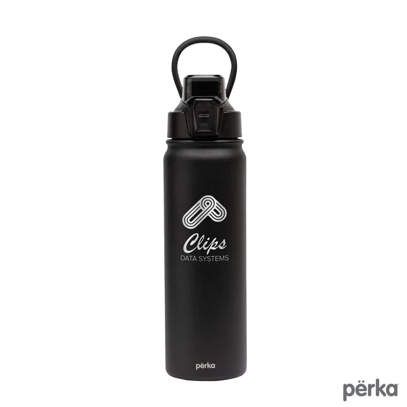 Perka Rex 24 oz. Double Wall, Stainless Steel Water Bottle view 2
