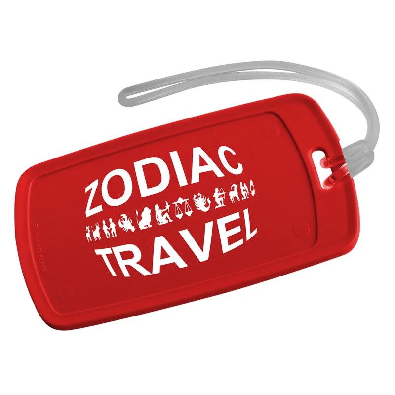Traveler Rectangular Luggage Tag view 4