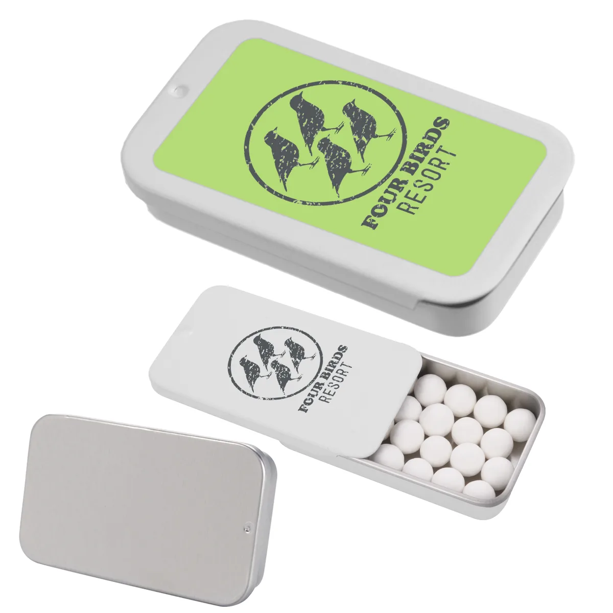 Signature Peppermints In Slider Tin view 2