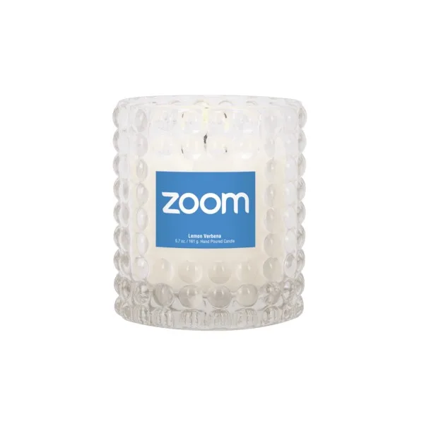 6 oz Candle in Bubble Texture Jar view 2
