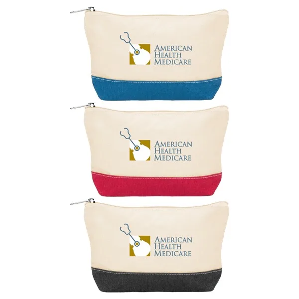 Riviera Cotton Utility Pouch view 2