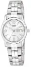Citizen® Ladies' Quartz Stainless Steel Bracelet Watch w/White Dial