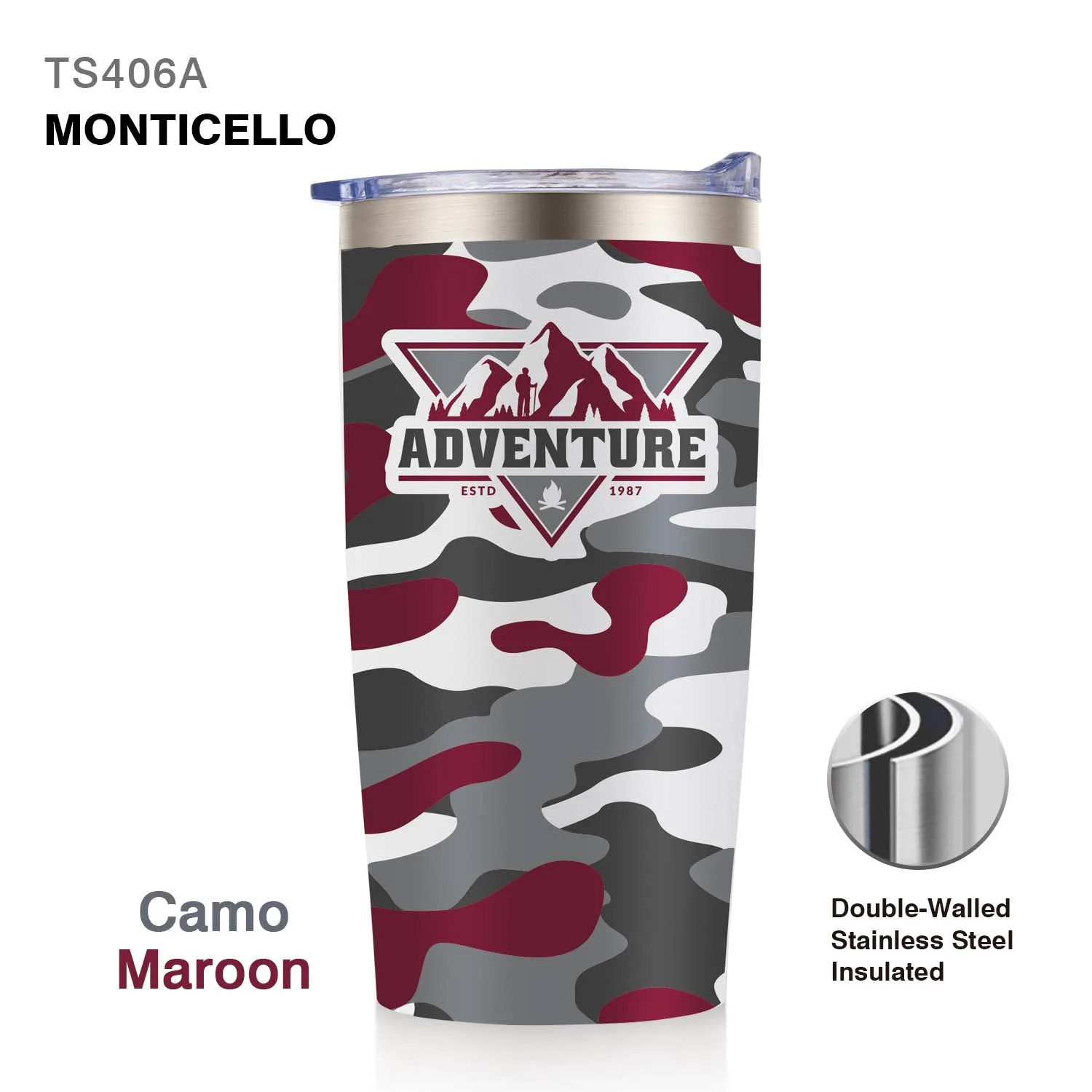 20. Oz. Monticello Tumbler view 5