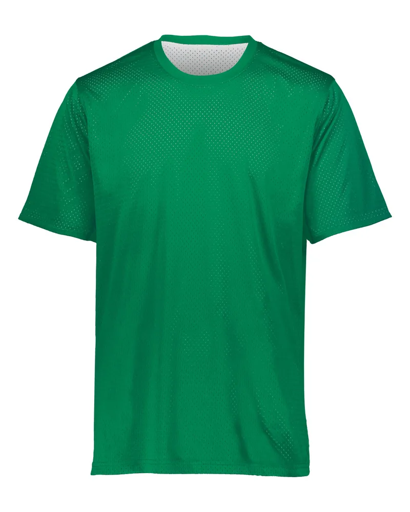 Augusta Youth Short Sleeve Mesh Reversible Jersey view 4