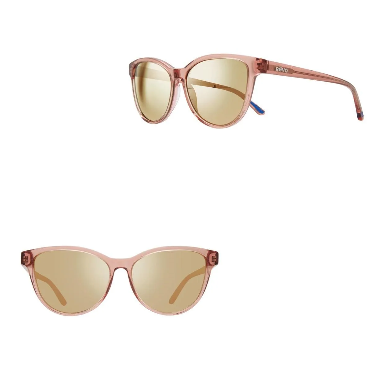 Revo Sunglasses Daphne Petite Eco Friendly Sunglasses - Crystal Mauve Pink