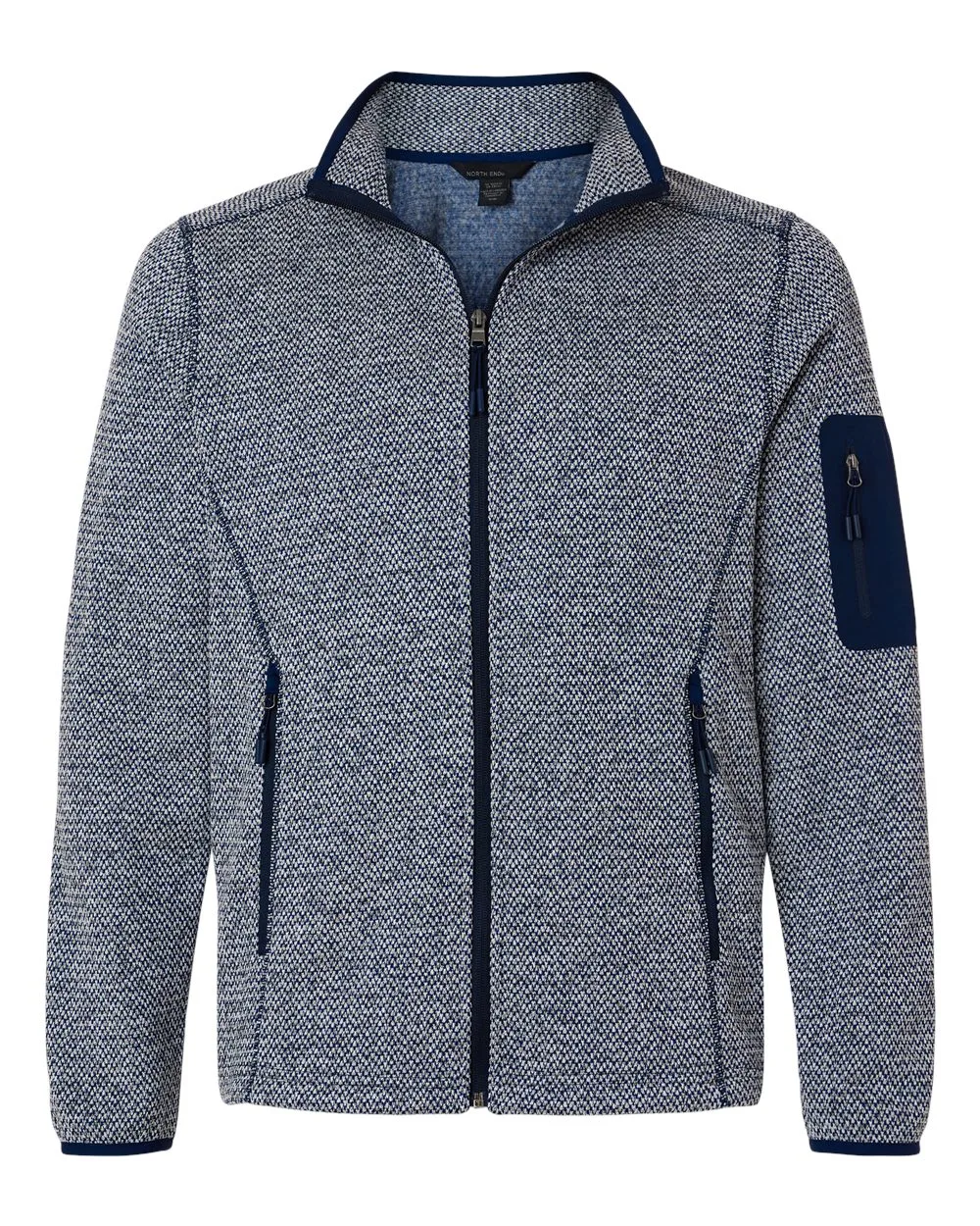 NORTH END® Men's Jasper Full-Zip Fleece Jacket view 5
