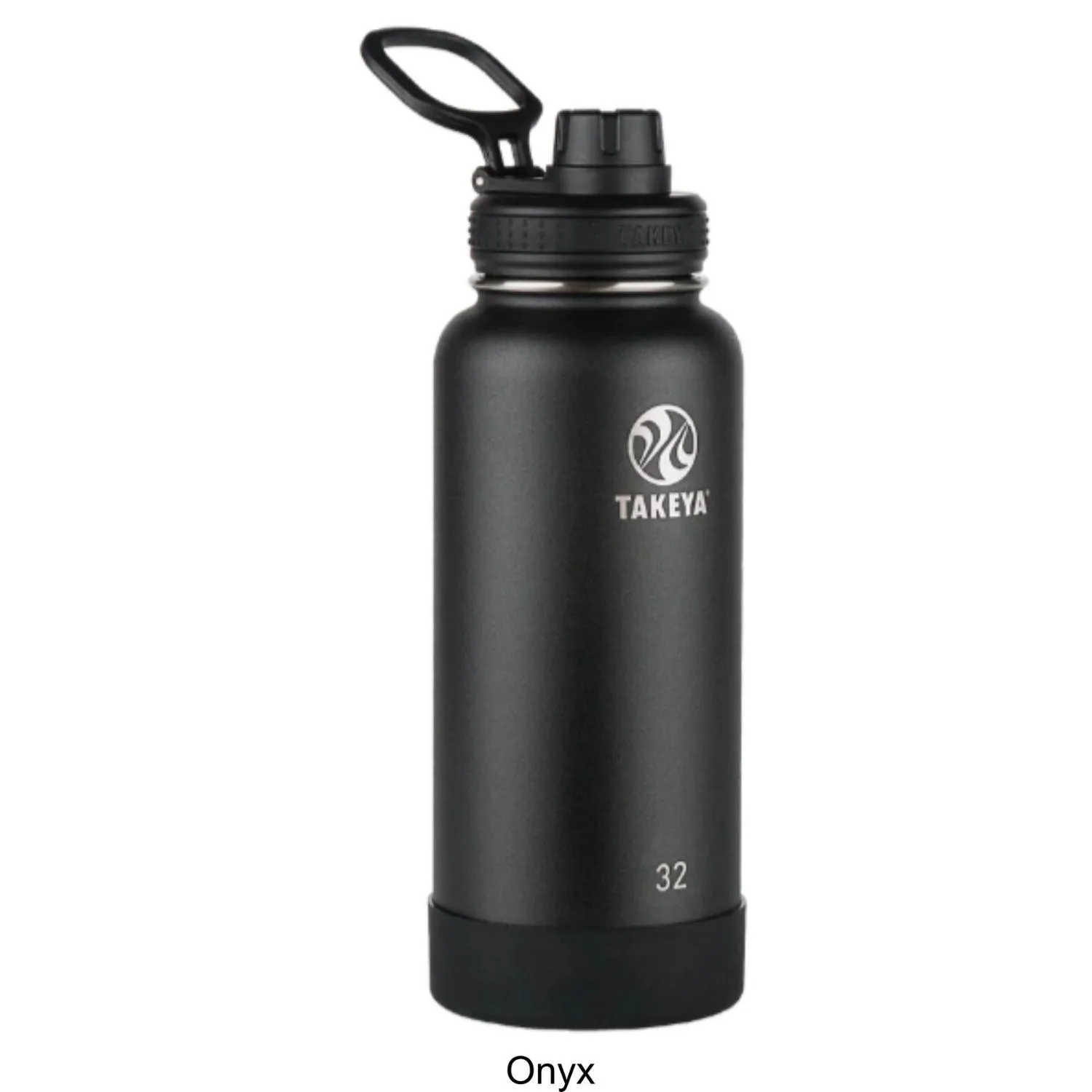 40 oz Takeya® Stainless Steel Insulated Active Water Bottle w/ Spout Lid view 4
