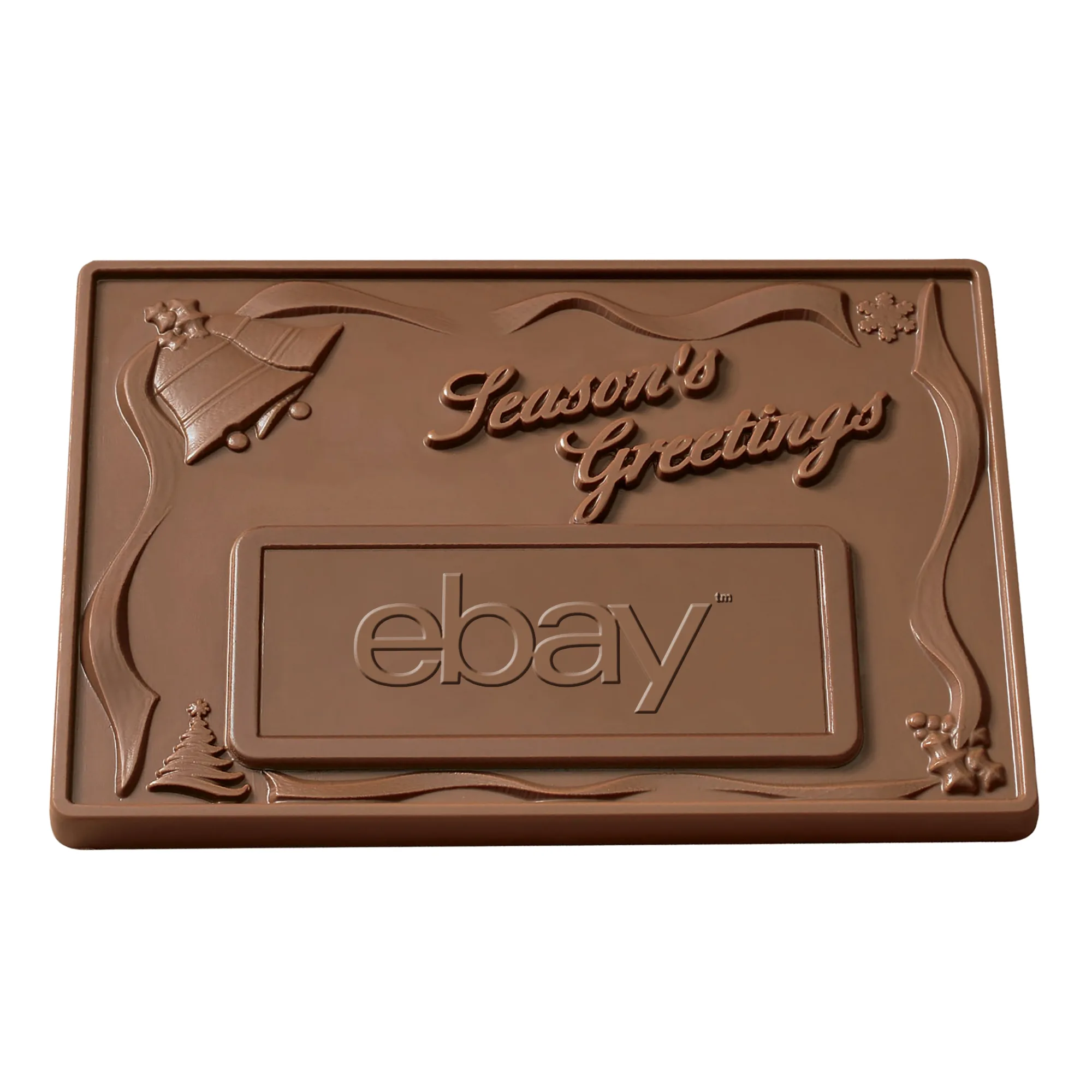 Large Molded Chocolate Bar - 1 Lb.