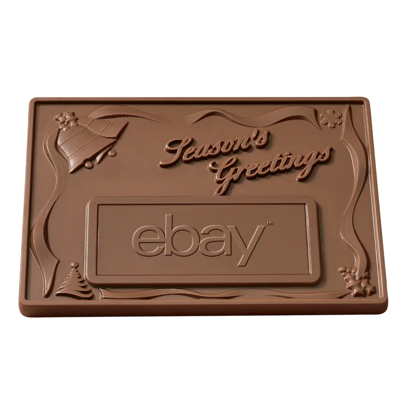 Large Molded Chocolate Bar - 1 Lb.