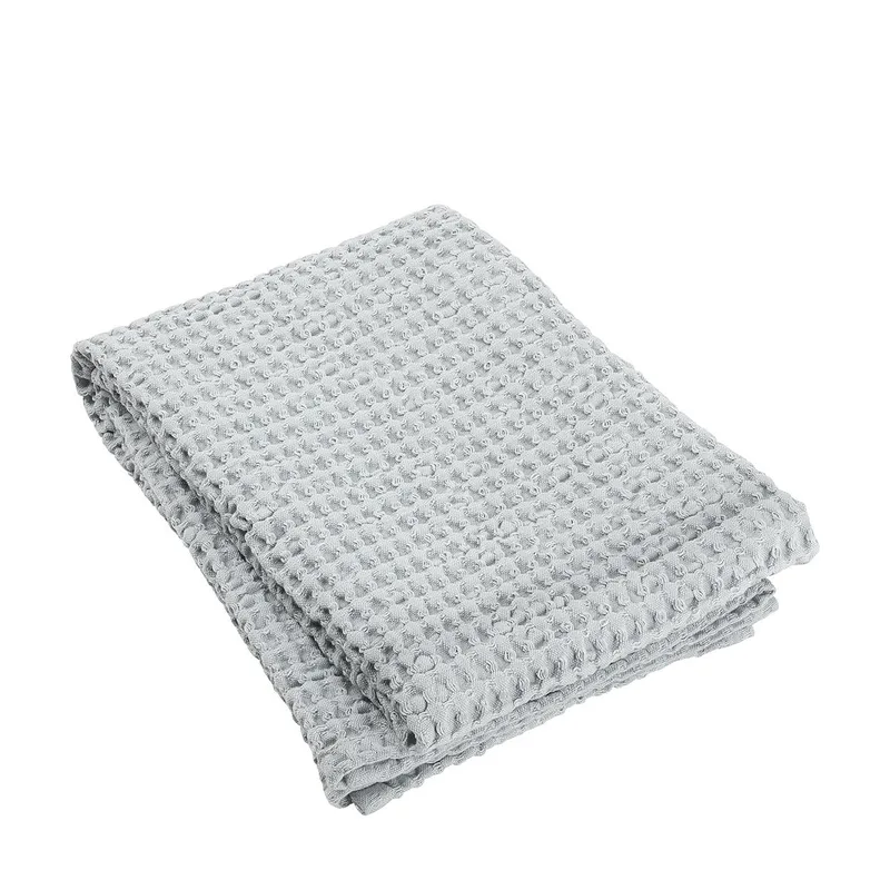 Blomus Caro Jumbo Waffle Bath Towel 28 X 57 - Microchip Gray
