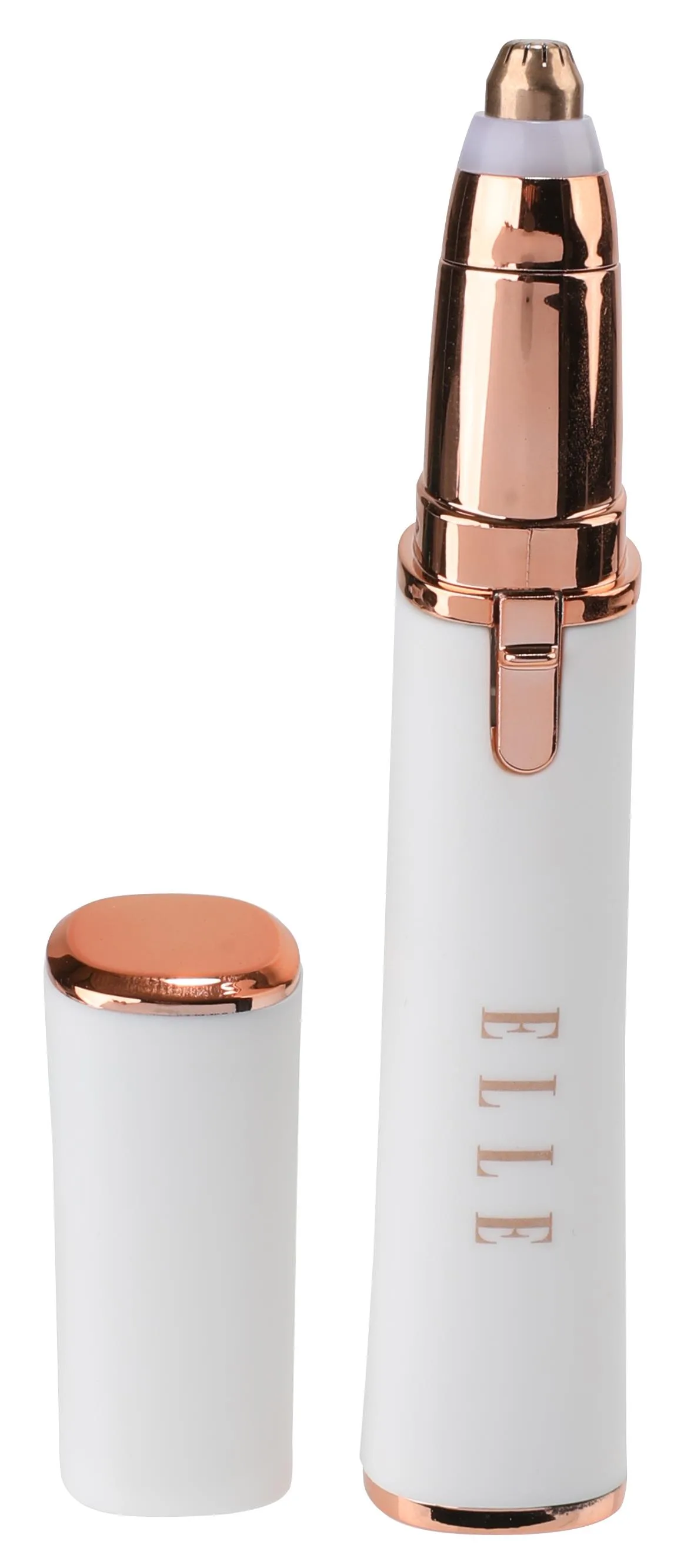 Health, Beauty & Fitness Elle Facial Eyebrow Hair Remover w/Cover - White