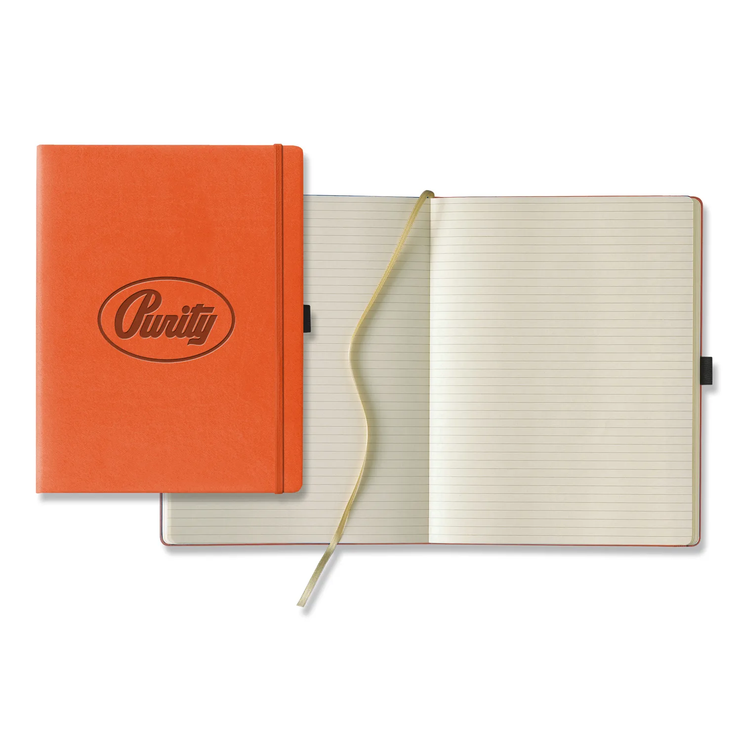 Castelli Tucson Grande Lined Ivory Page Journal view 3