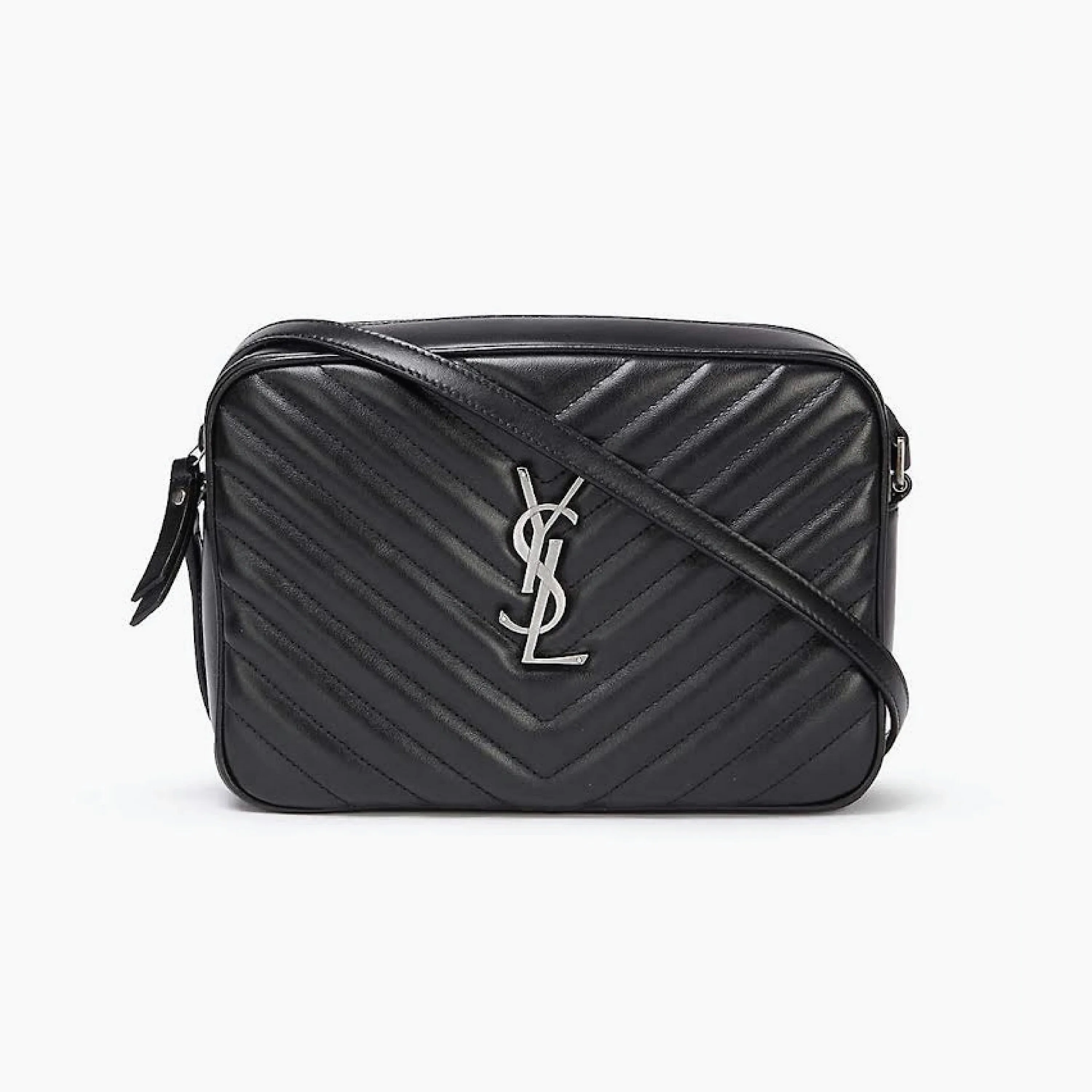 Yves Saint Laurent Black Lou Camera Bag