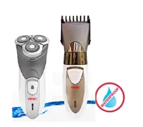 Vivitar AquaDuo Wet/Dry Rechargeable Shaver & Hair Clipper Kit