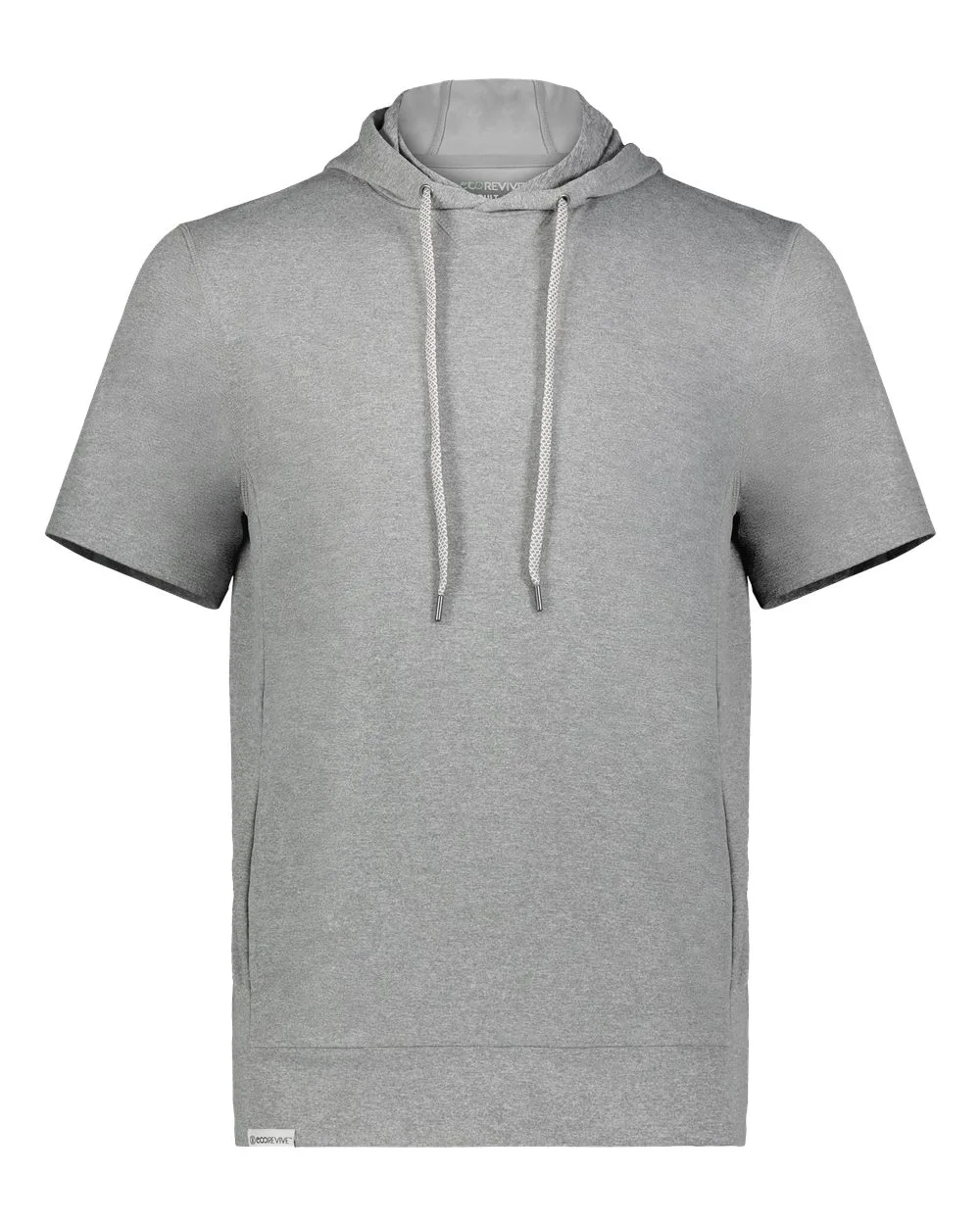 Holloway® Eco Revive™ Ventura Soft Knit Short Sleeve Hoodie view 4