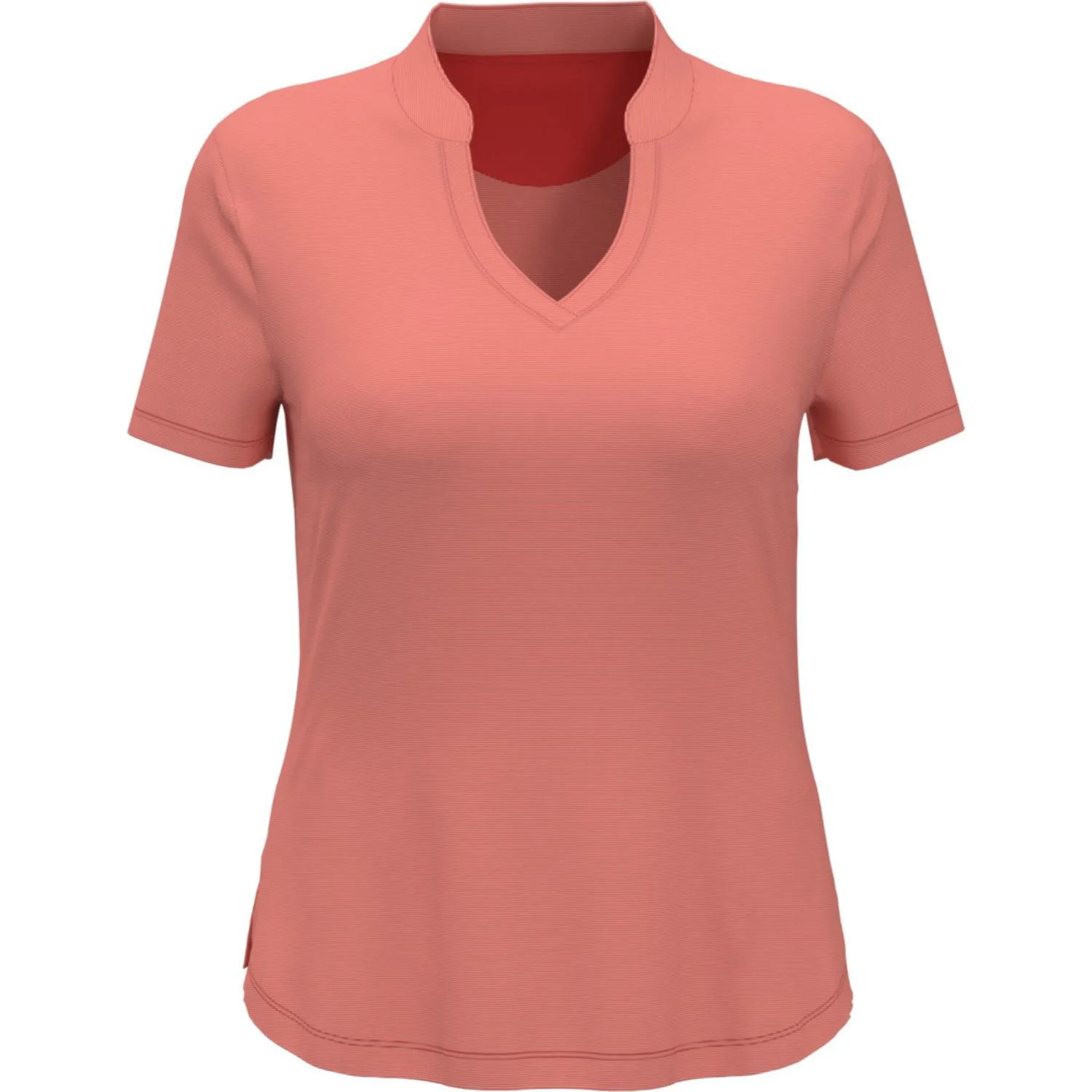 Callaway® Moisture Wicking Fine Line Stripe Women's Golf Polo Shirt with Custom Logo view 6