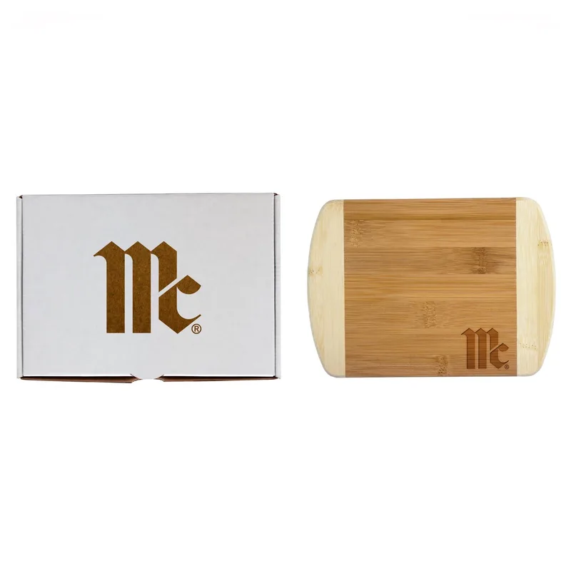 8" Two-Tone Cutting Board w/Engraved Gift Box
