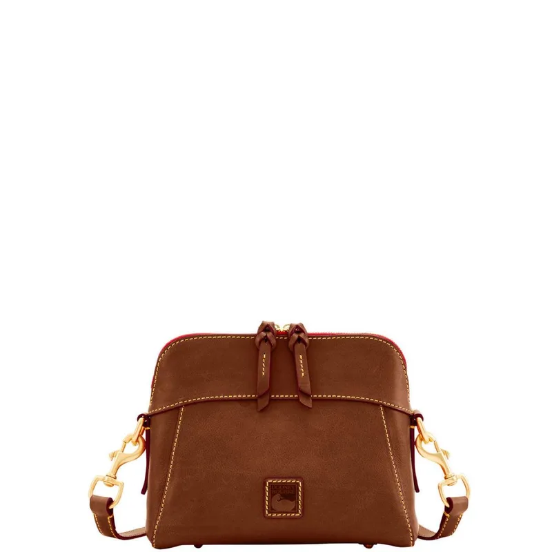 Dooney & Bourke Florentine Cameron Crossbody Bag - Chestnut Brown