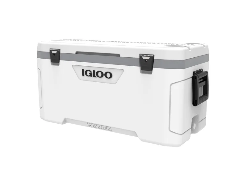 Igloo® Marine Ultra 100 Cooler White/Moonscape Gray