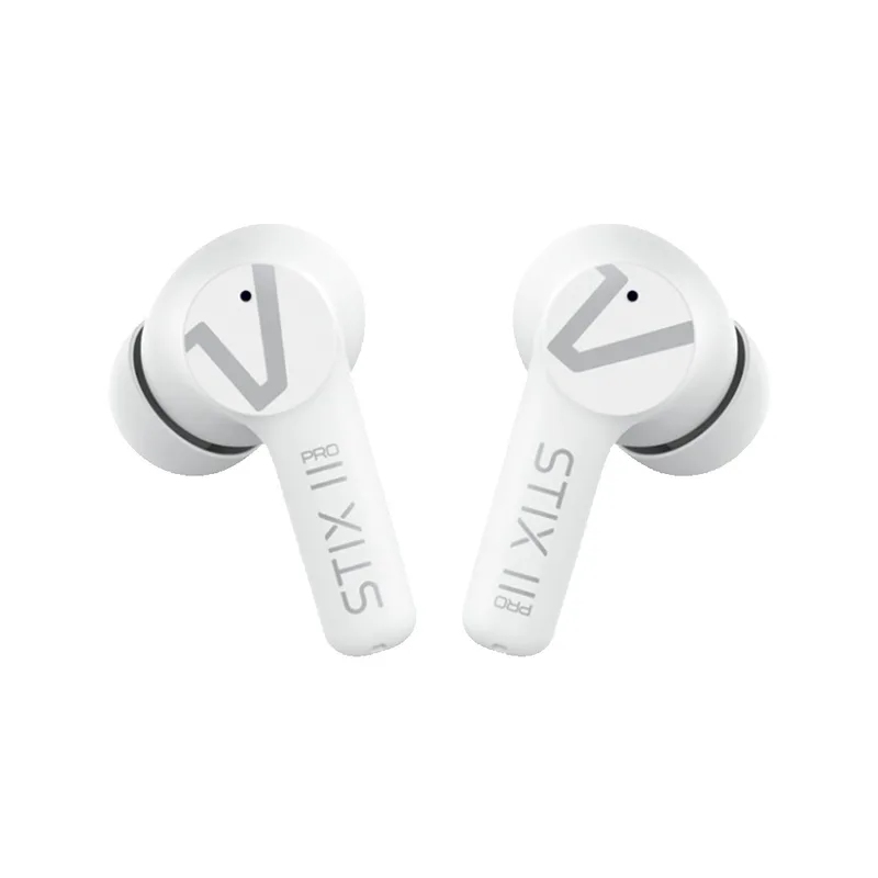 Veho STIX II Pro True Wireless Earphones - White