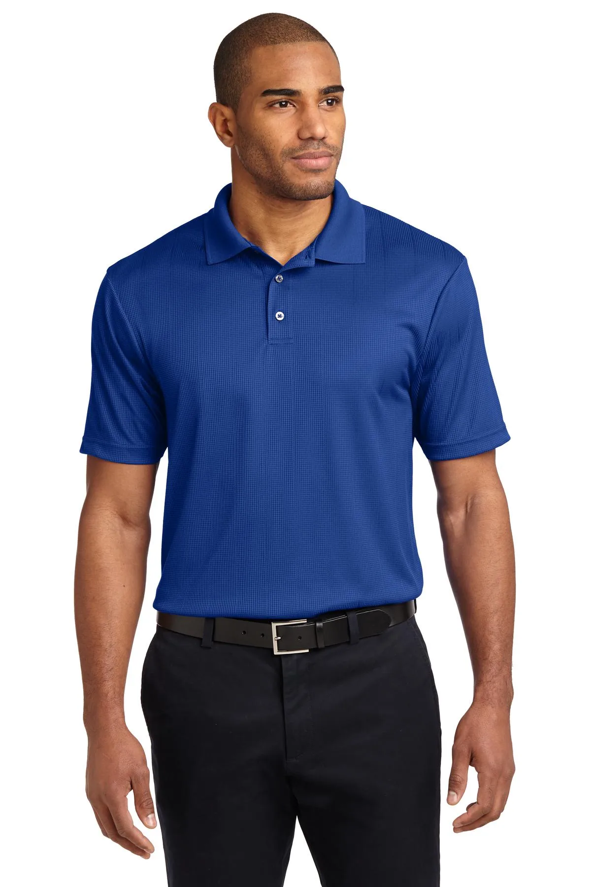 Port Authority® Performance Fine Jacquard Polo. view 4
