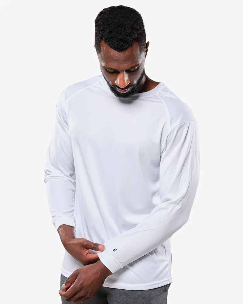 Badger B-Core Long Sleeve T-Shirt view 2