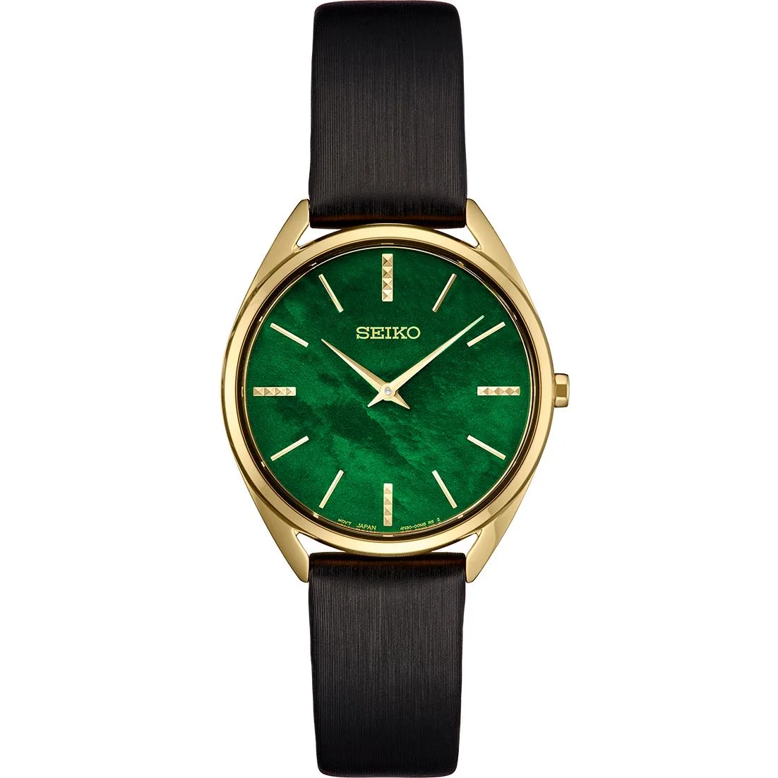 Seiko Watch Essentials Sgp Quartz Green Mop Dial
